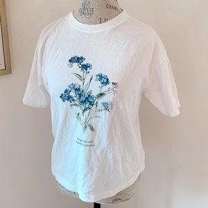 VINTAGE RARE BRANDY MELVILLE FORGET ME NOT TEE